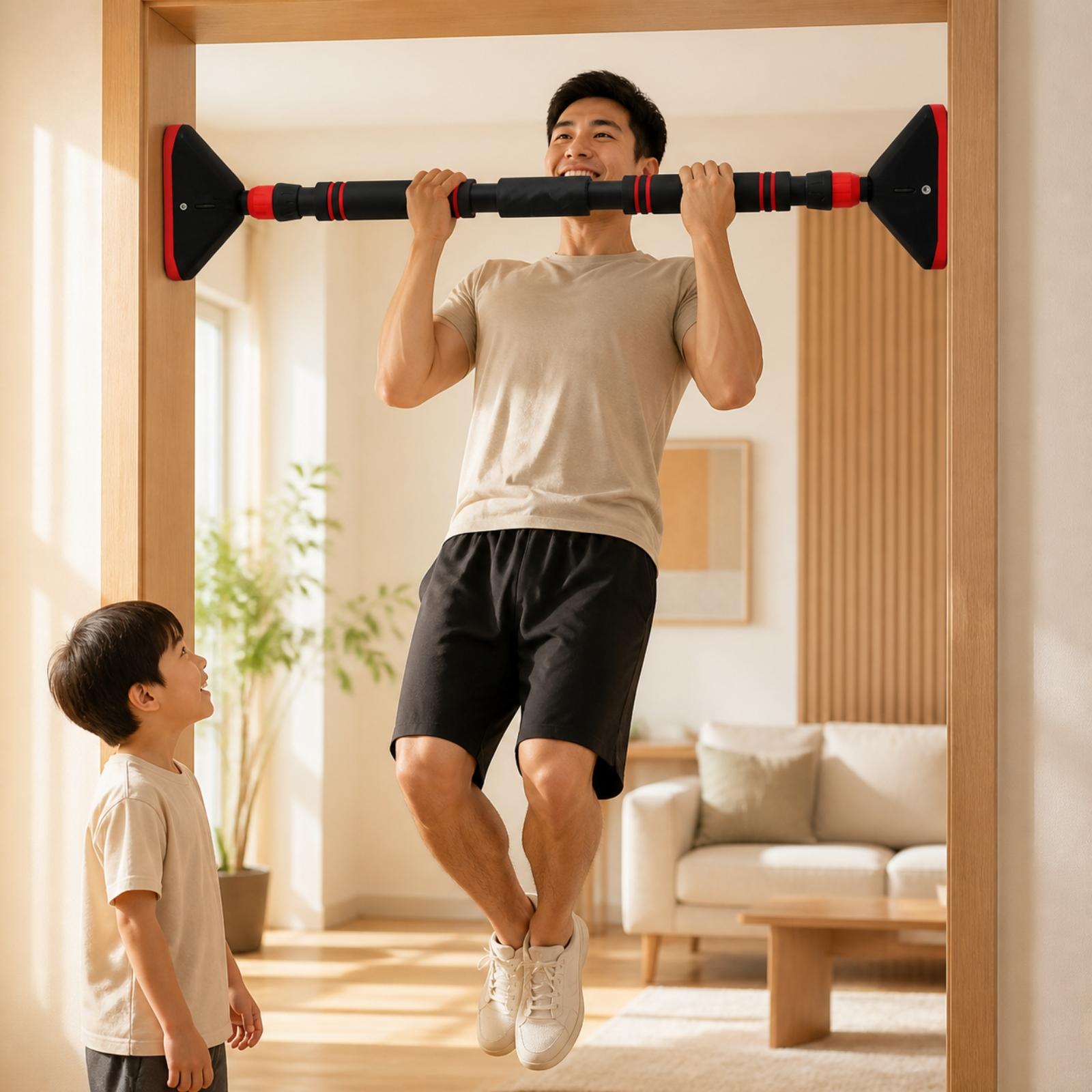Door Pull Up Bar No Screw - Drążek do podciągania montowany na ramie