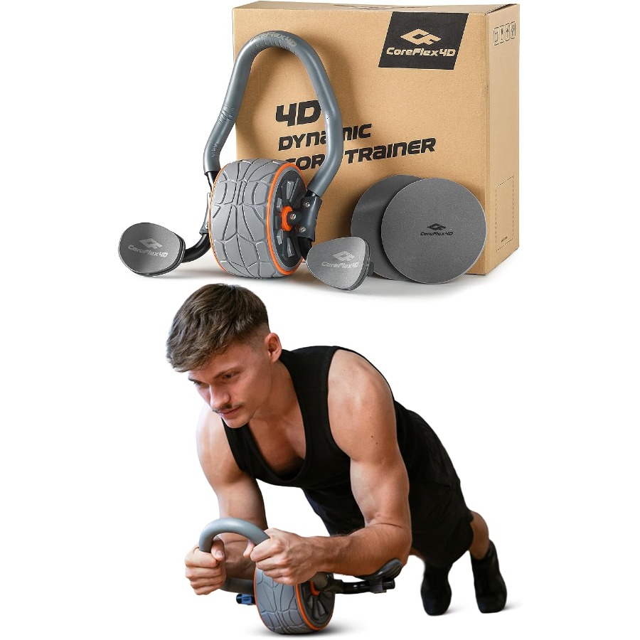 Ab Roller Wheel With Elbow Support - CoreFlex4D – kółko do ćwiczeń mięśni