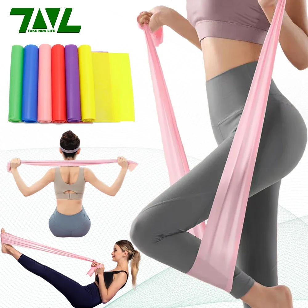 Długość 200 cm, elastyczna taś – Pilates Bar Kit With Resistance Bands recenzja i cena