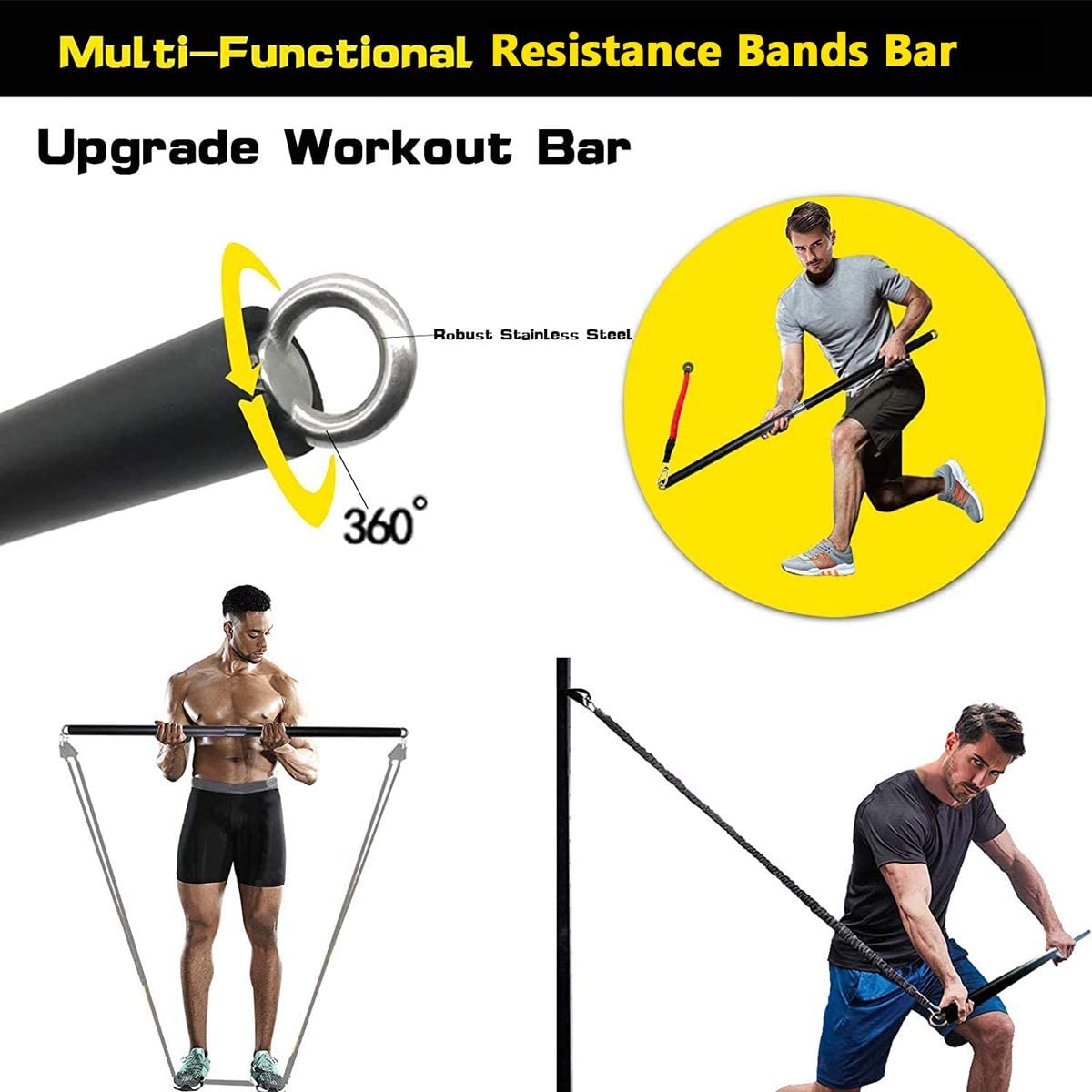 150lb Fitness Booty opaska ela – Pilates Bar Kit With Resistance Bands recenzja i cena